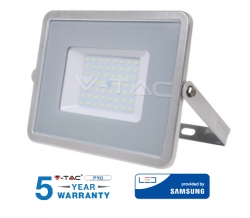 LED REFLEKTOR 50W 4000LM 4000K SMD ŠEDÝ SAMSUNG V-TAC PRO
