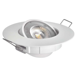 LED SPOTLIGHT 5W 450LM 3000K EXCLUSIVE VÝKLOPNÉ BIELE SLIM