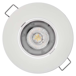 LED SPOTLIGHT 5W 450LM 3000K EXCLUSIVE VÝKLOPNÉ BIELE SLIM