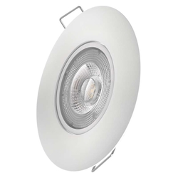 LED SPOTLIGHT 5W 450LM 3000K EXCLUSIVE VÝKLOPNÉ BIELE SLIM