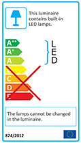 1M - PÁSIK SMD3528 60 LED/M TEPLÁ BIELA 12V IP20 V-TAC