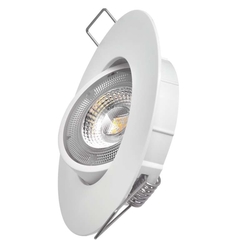 LED SPOTLIGHT 5W 450LM 3000K EXCLUSIVE VÝKLOPNÉ BIELE SLIM