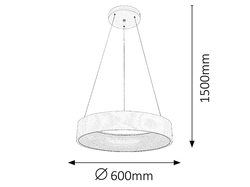 ADELINE LED 36W 2100LM 4000K RABALUX