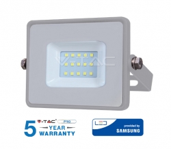 LED REFLEKTOR 10W 800LM 6400K SMD ŠEDÝ SAMSUNG V-TAC PRO