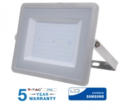 LED REFLEKTOR 100W 8000LM 6400K SMD ŠEDÝ SAMSUNG V-TAC PRO
