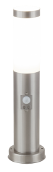 INOX TORCH E27 STOJACIE SO SENZOROM IP44 8267 RABALUX