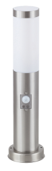 INOX TORCH E27 STOJACIE SO SENZOROM IP44 8267 RABALUX