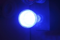 LED ŽIAROVKA GU10 1W 80LM MODRÁ