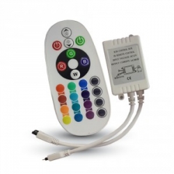 DIAĽKOVÝ OVLÁDAČ IR RGB 24 TLAČIDIEL V-TAC